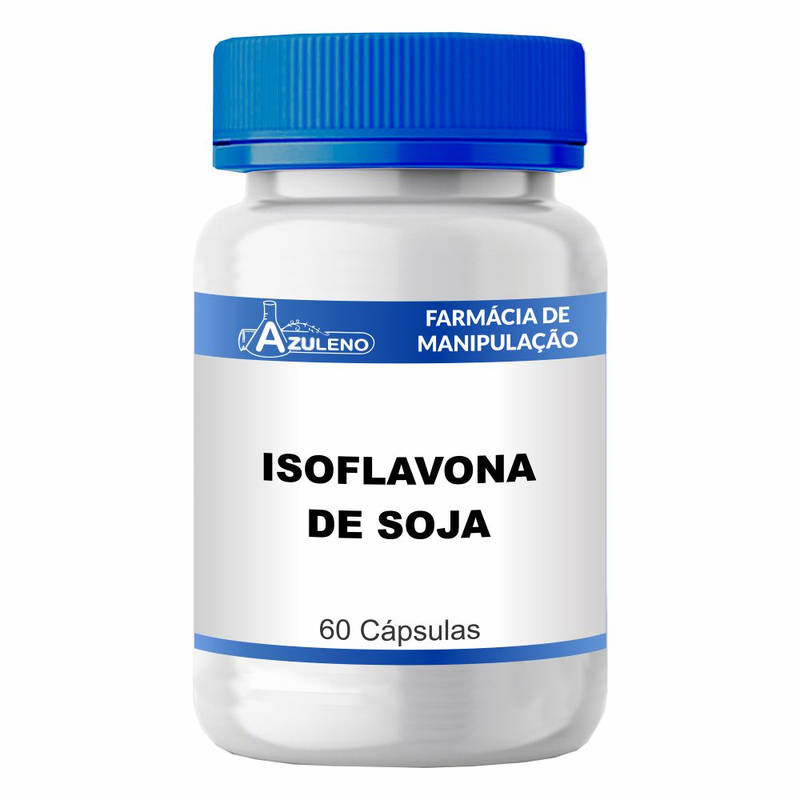 Isoflavona De Soja 100mg - 60 Cápsulas | Azuleno