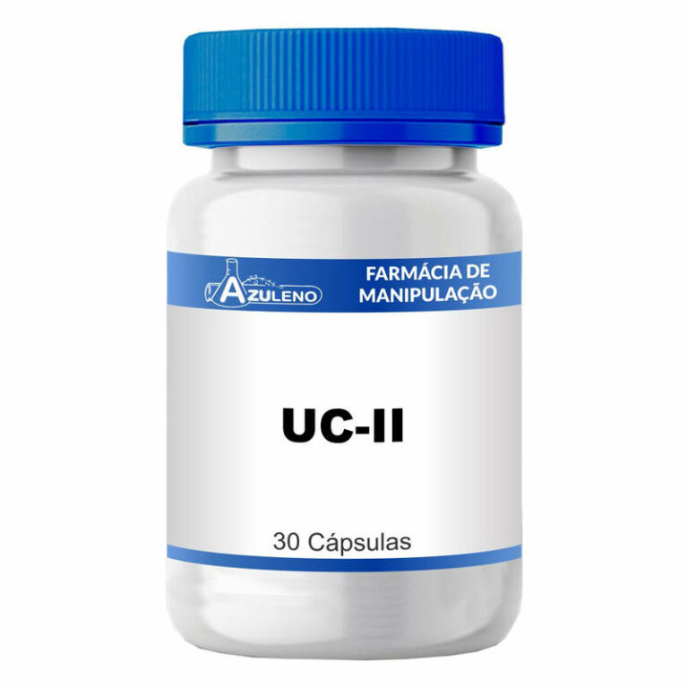 UC-II (Colágeno Tipo 2 não desnaturado) 40mg - 30 Cápsulas | Azuleno